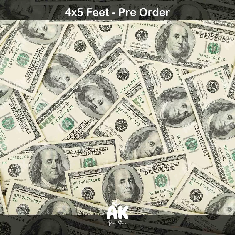 Dollar Bills - 4x5 Feet (PRE-ORDER)