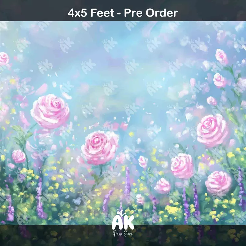Dreamy Roses - 4x5 Feet (PRE-ORDER)