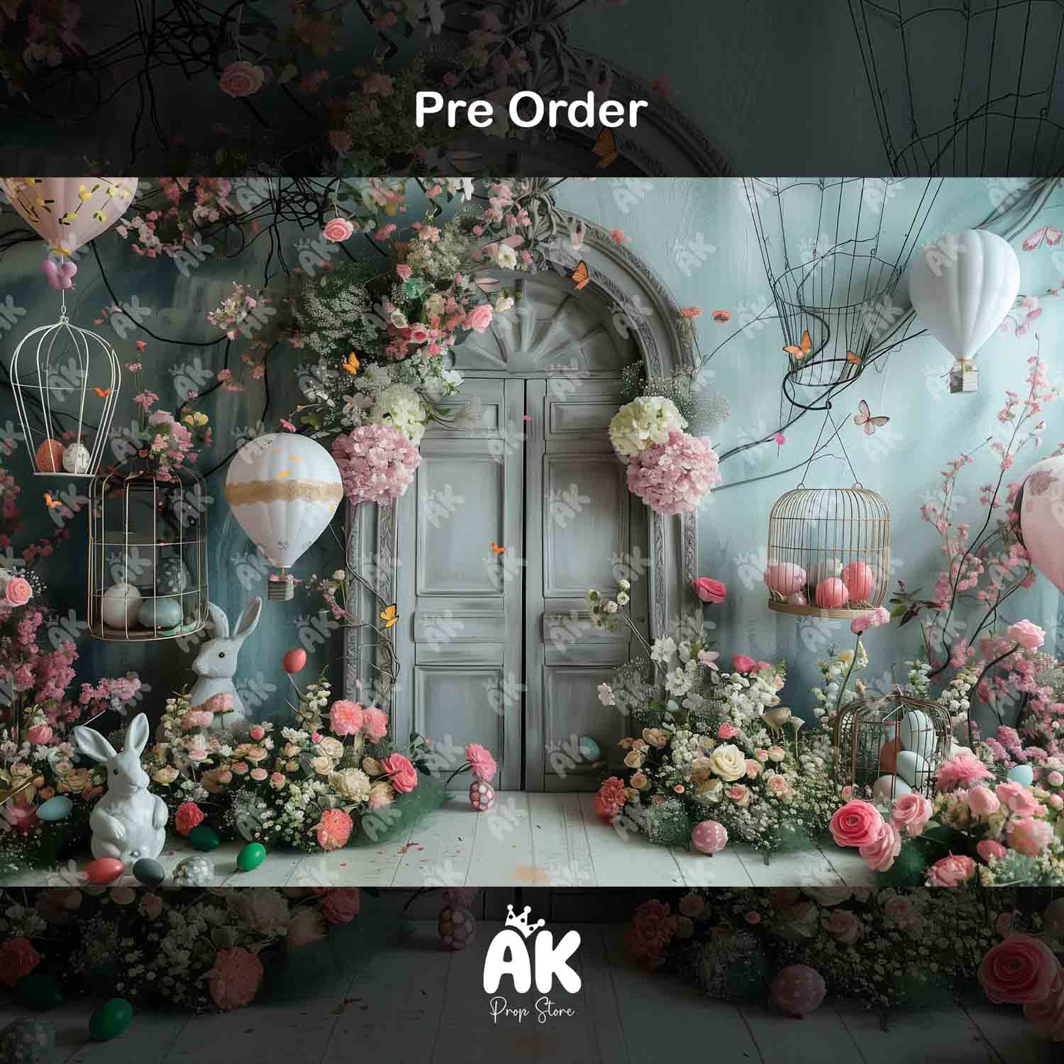 Grey Floral Haven (PRE-ORDER)