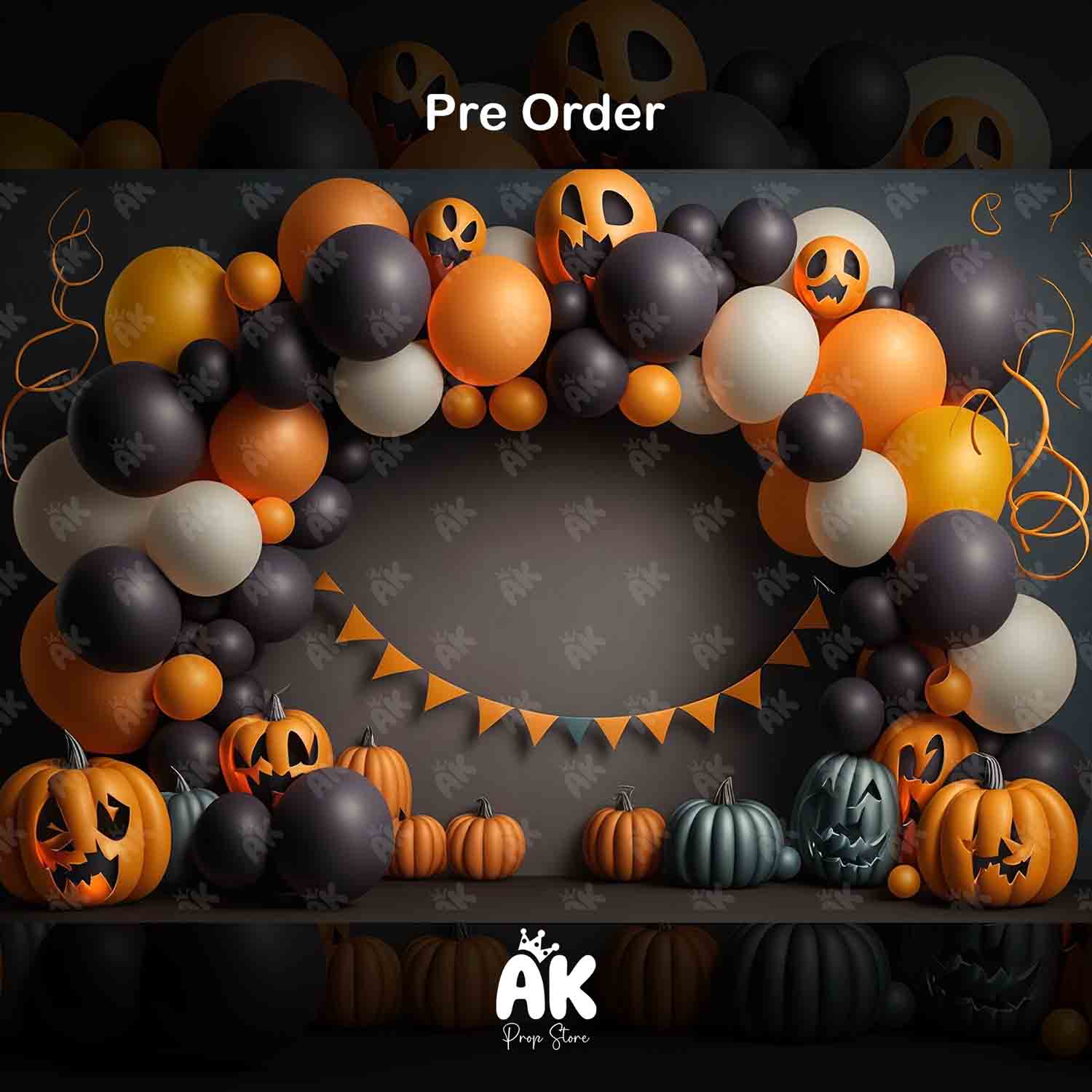 Halloween Pumpkin Balloons (PRE-ORDER)