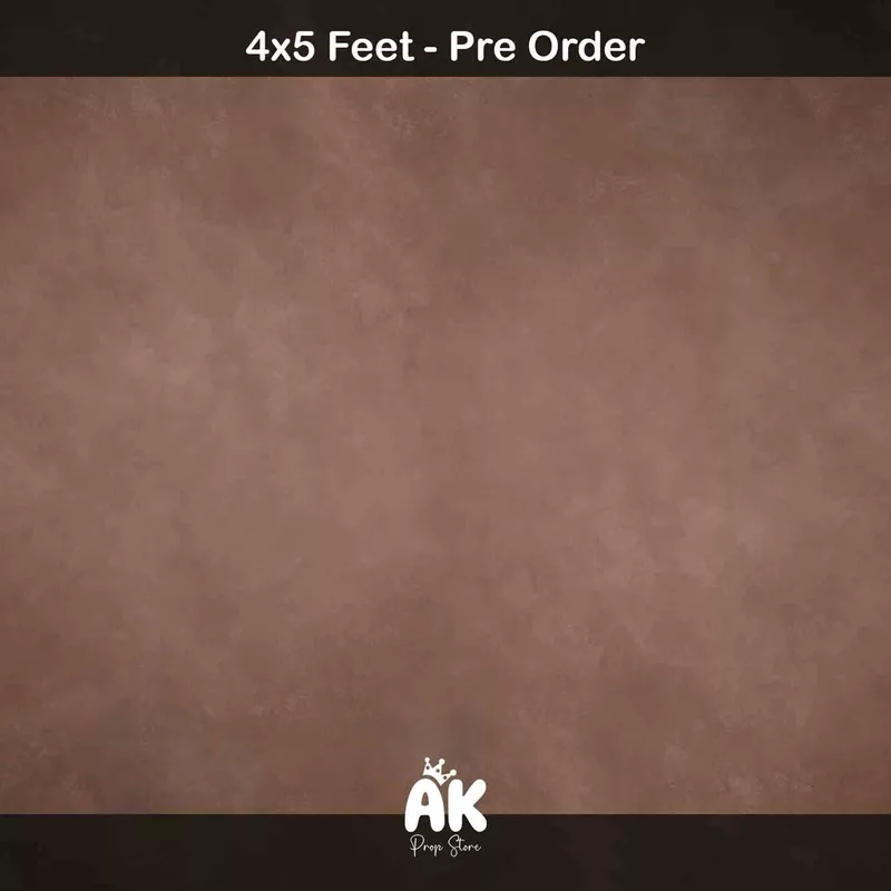 Latte Brown Textured - 4x5 Feet (PRE-ORDER)