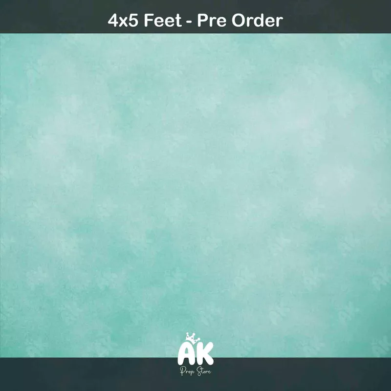 Mint Green Textured - 4x5 Feet (PRE-ORDER)