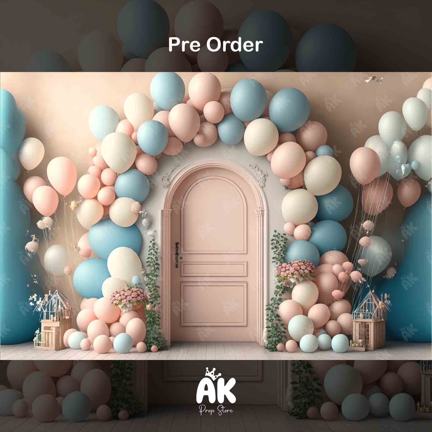 Pink Balloon Door (PRE-ORDER)