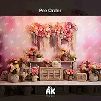 Pink Floral Charm (PRE-ORDER)