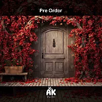 Red Bloomy Door (PRE-ORDER)