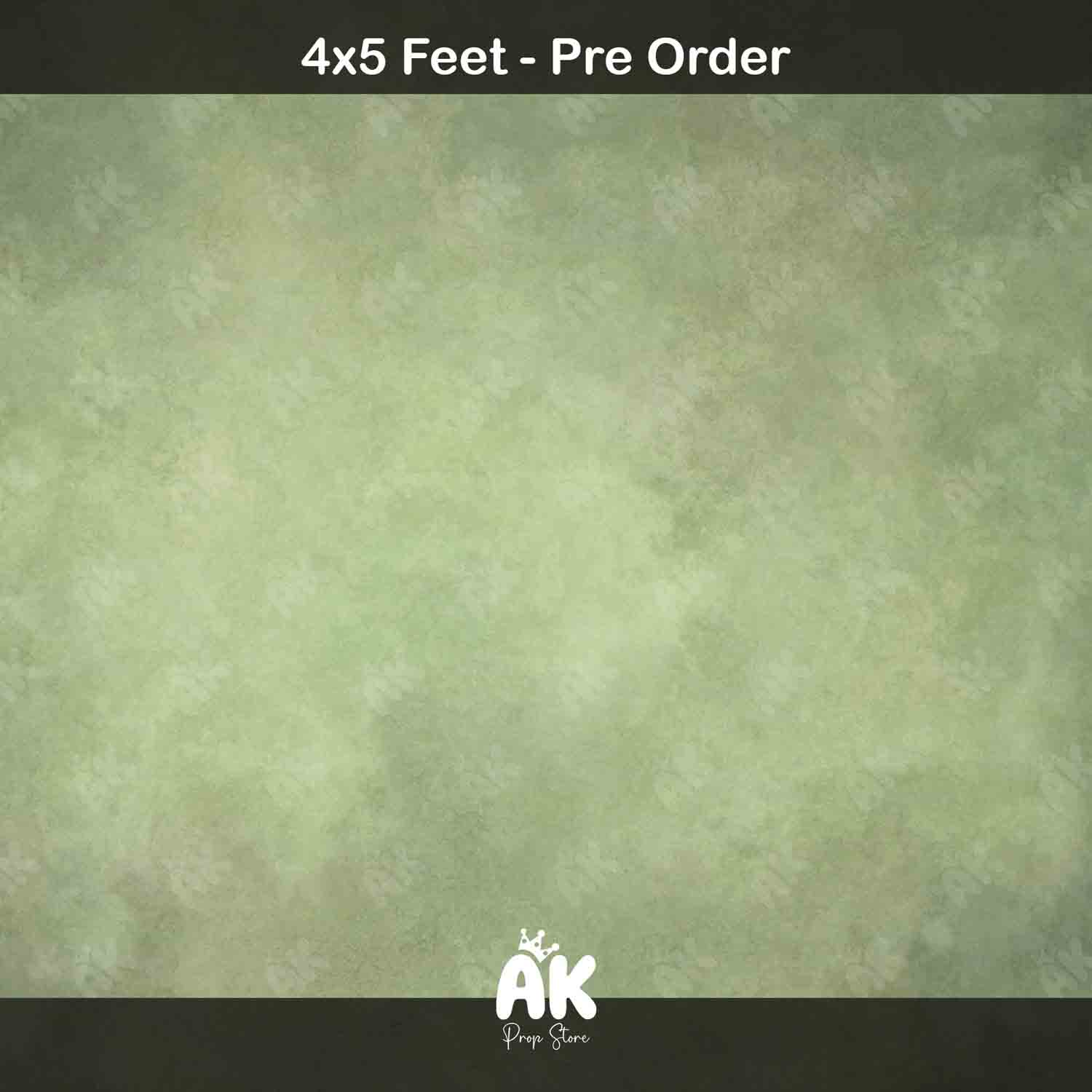 Retro Green Textured - 4x5 Feet (PRE-ORDER)