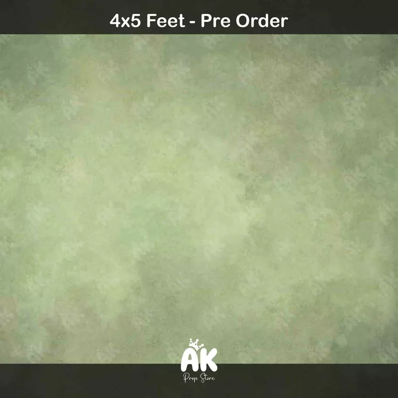 Retro Green Textured - 4x5 Feet (PRE-ORDER)