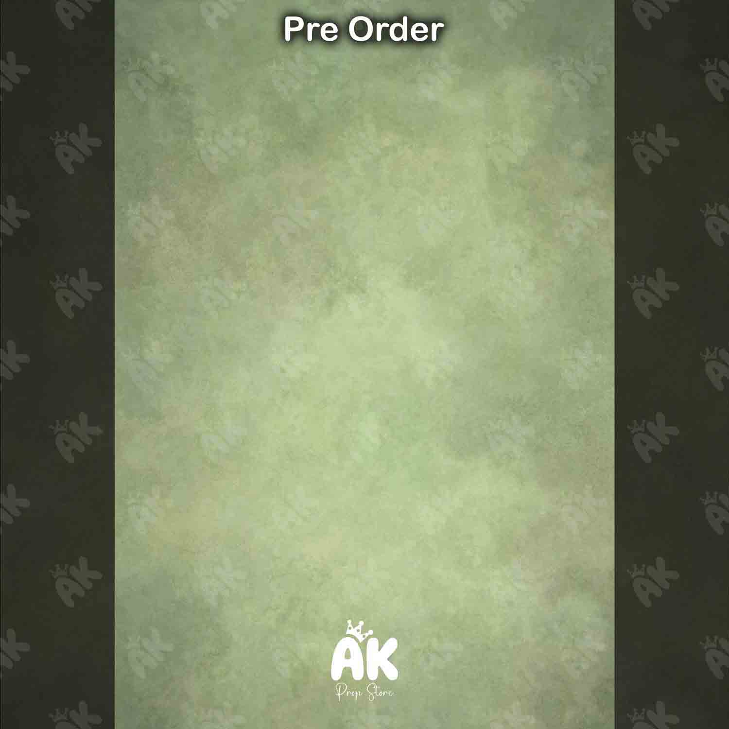 Retro Green Textured Portrait (PRE-ORDER)