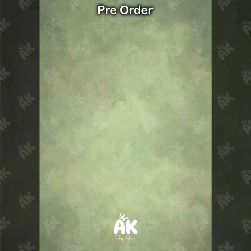 Retro Green Textured Portrait (PRE-ORDER)