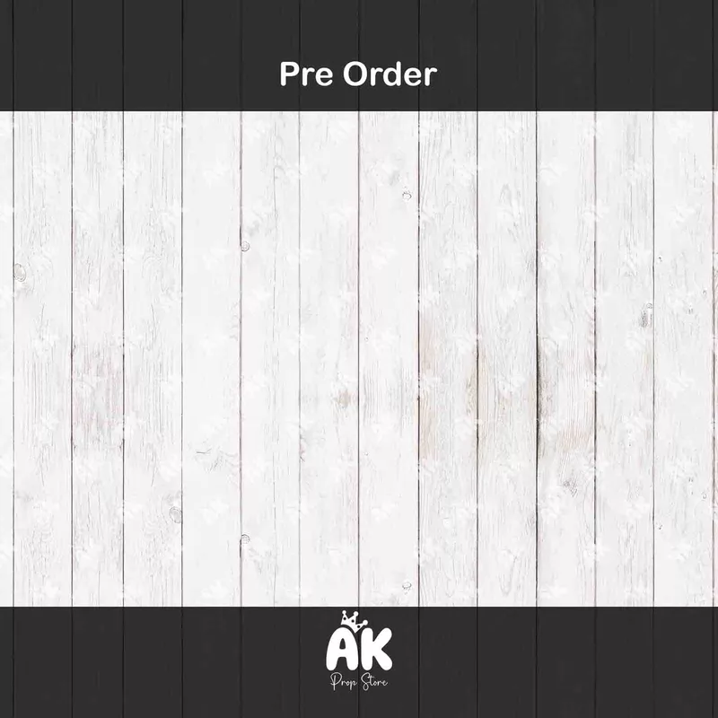 Rustic White Wood Planks (PRE-ORDER)