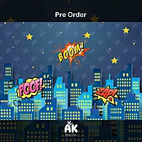 Superhero Cityscape (PRE-ORDER)
