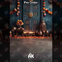 Temple Diya Portrait (PRE-ORDER)