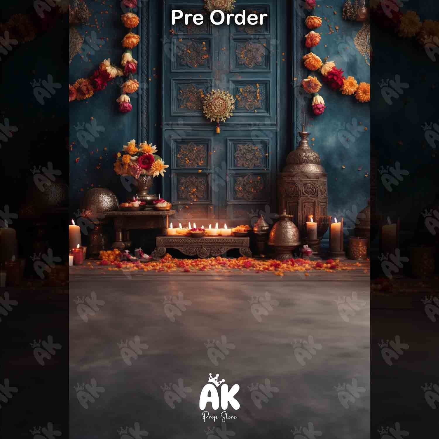 Temple Diya Portrait (PRE-ORDER)