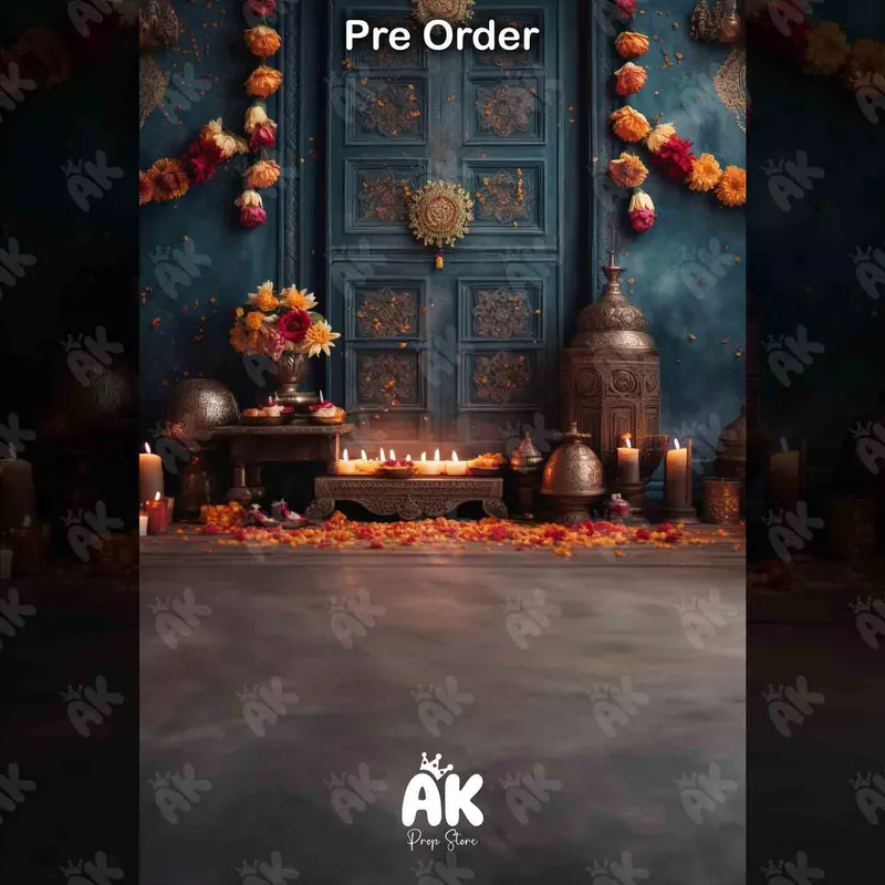 Temple Diya Portrait (PRE-ORDER)