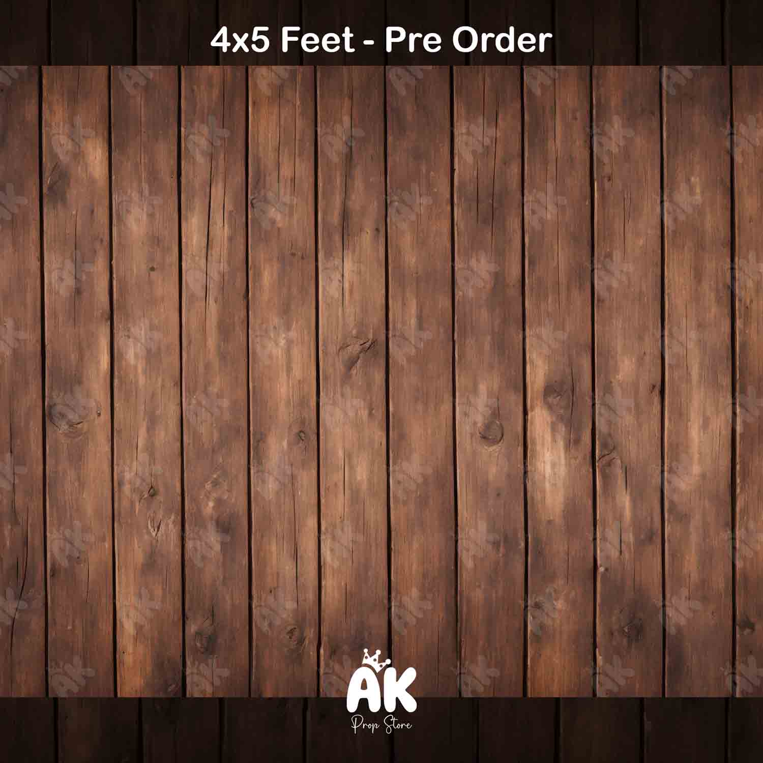 Walnut Wood Plank - 4x5 Feet (PRE-ORDER)