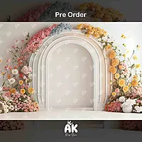 White Floral Doorway (PRE-ORDER)