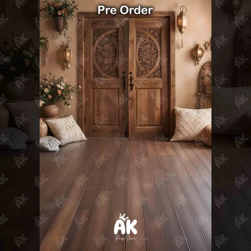 Cozy Wooden Doorway (PRE-ORDER)