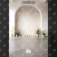 Rustic White Arch (PRE-ORDER)