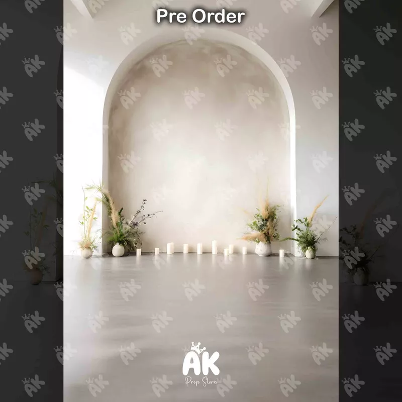 Rustic White Arch (PRE-ORDER)