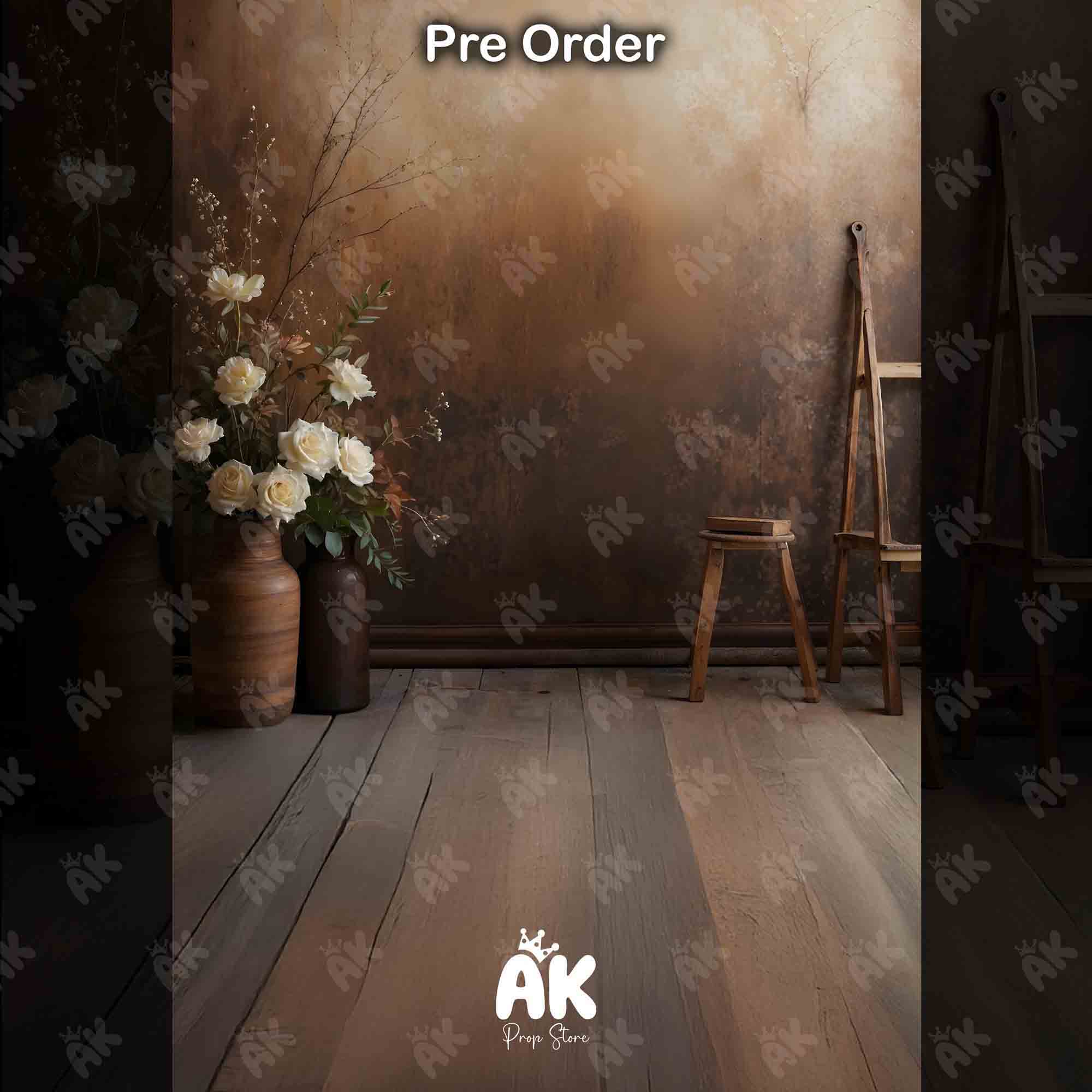 Rusty Brown Wall (PRE-ORDER)