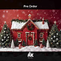 Red Christmas House (PRE-ORDER)