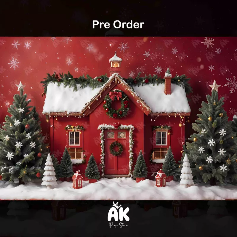 Red Christmas House (PRE-ORDER)