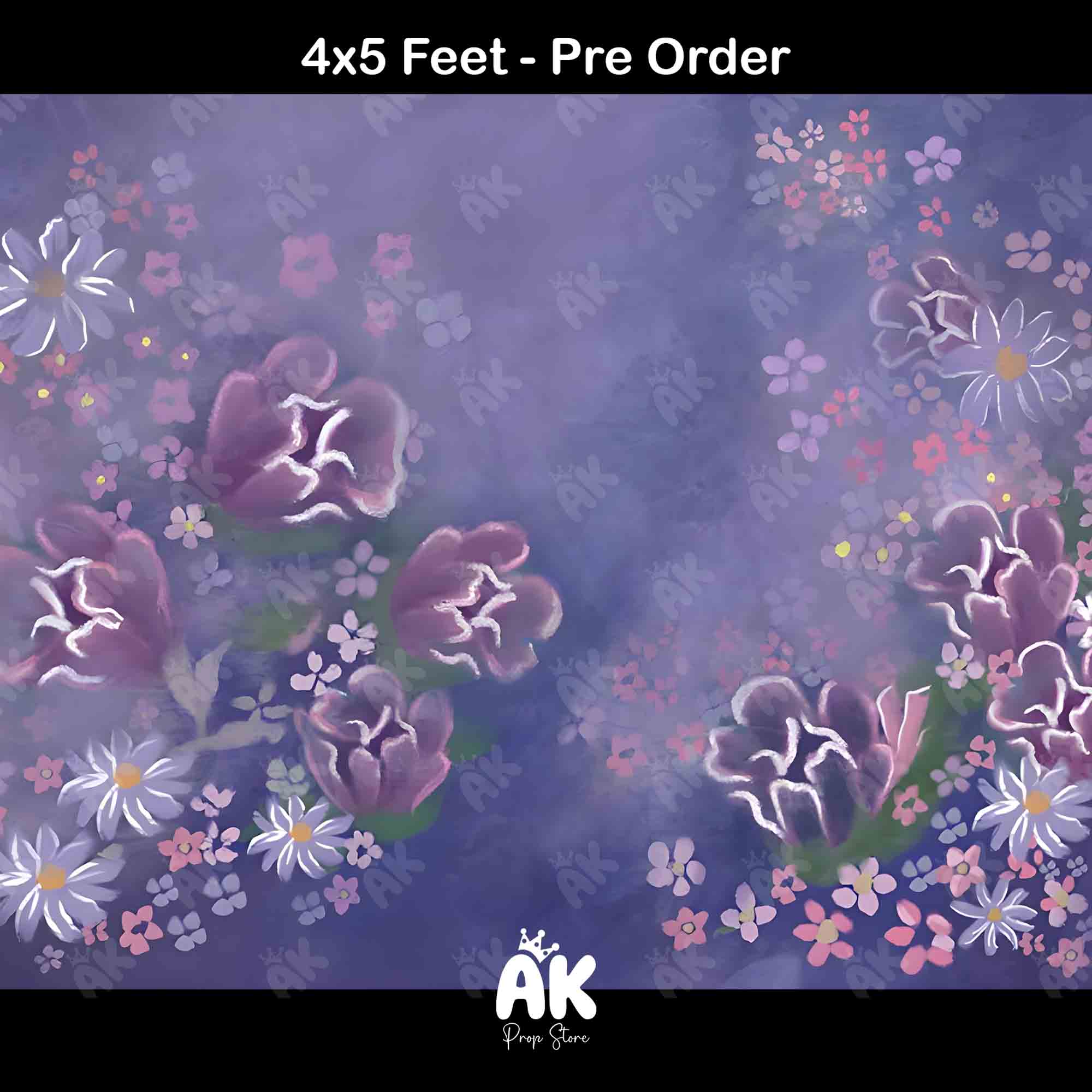 Floral 002 - 4x5 Feet (PRE-ORDER)