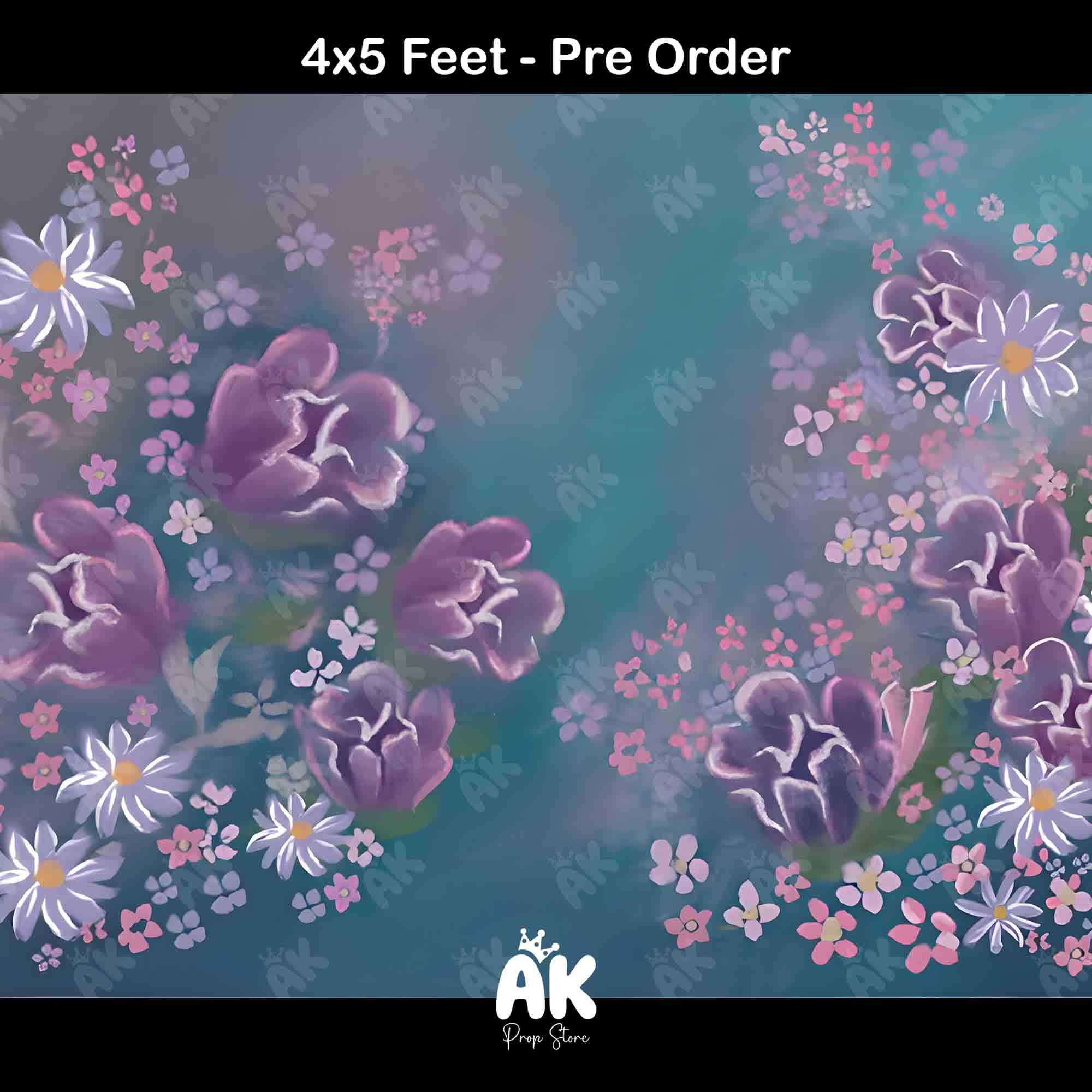 Floral 004 - 4x5 Feet (PRE-ORDER)