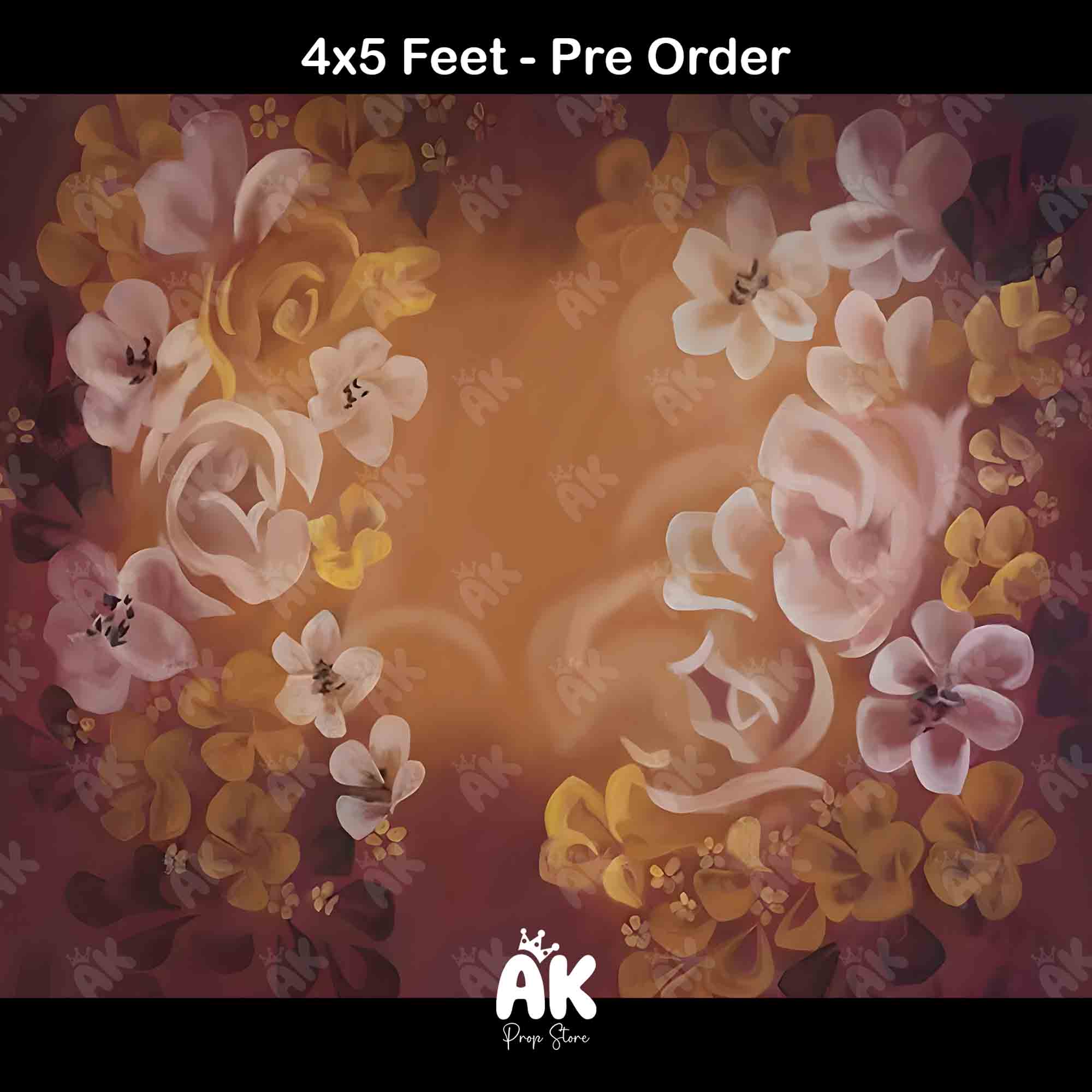 Floral 008 - 4x5 Feet (PRE-ORDER)