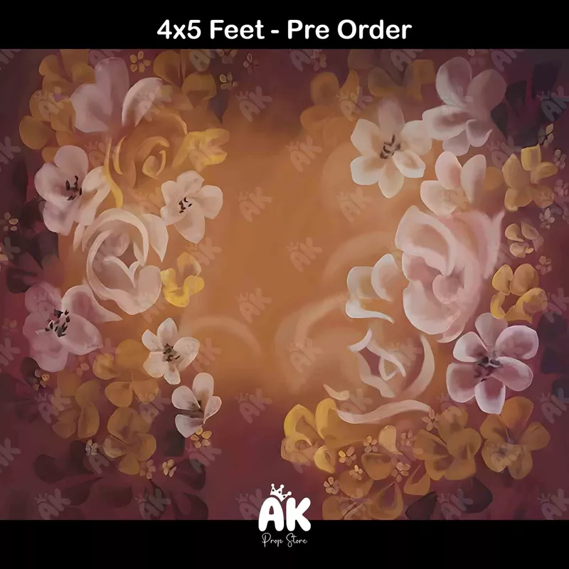 Floral 008 - 4x5 Feet (PRE-ORDER)