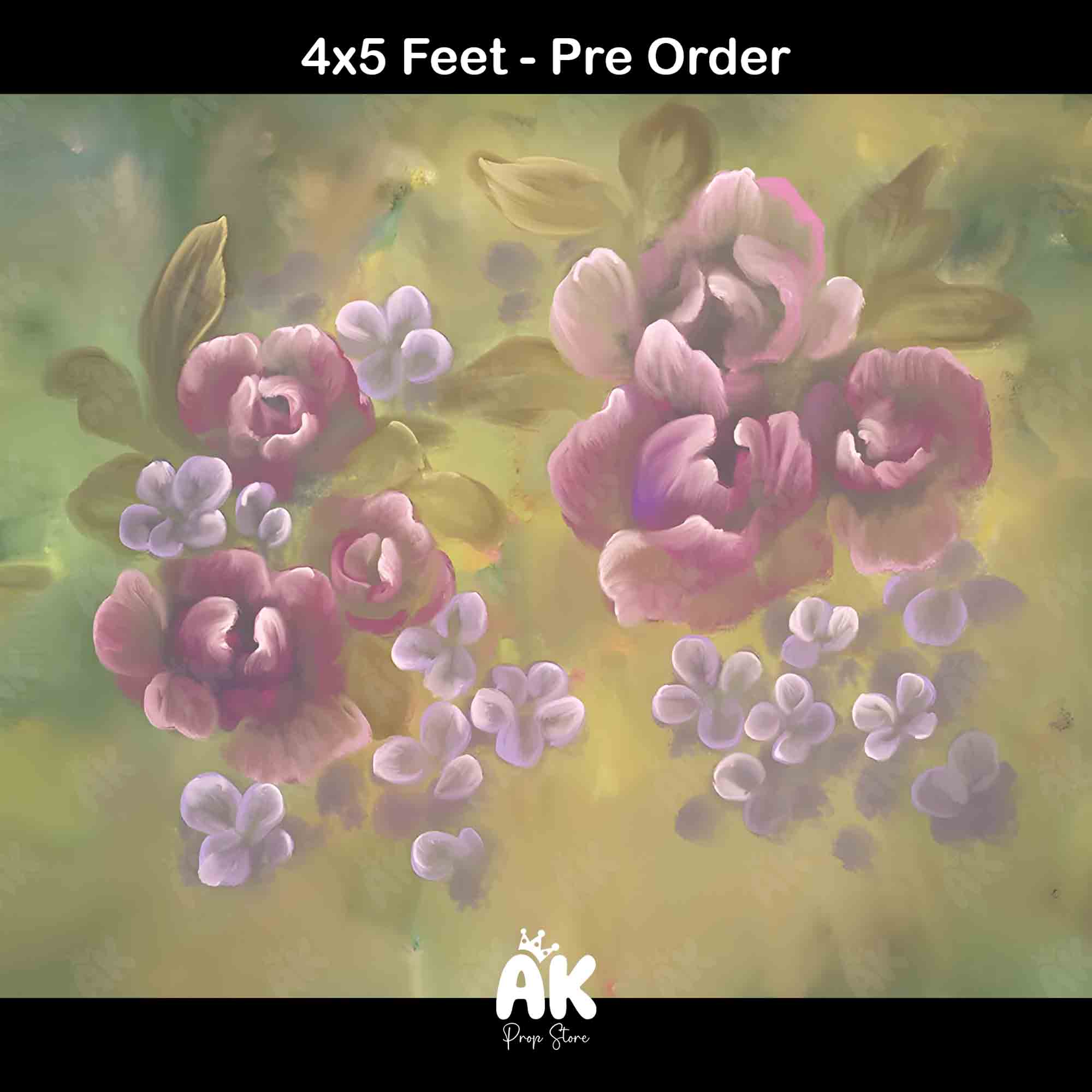 Floral 013 - 4x5 Feet (PRE-ORDER)