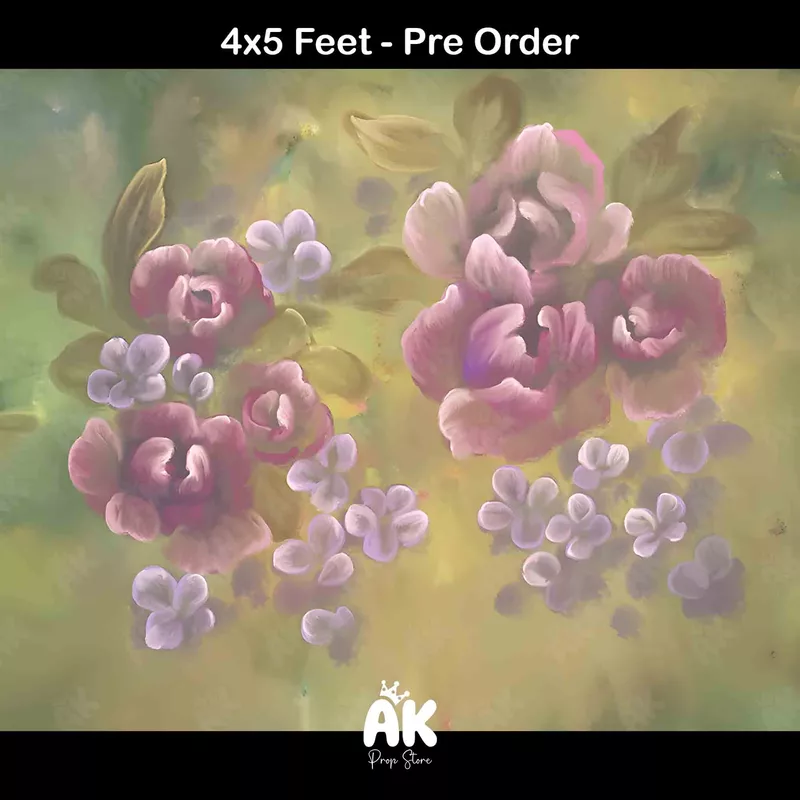 Floral 013 - 4x5 Feet (PRE-ORDER)