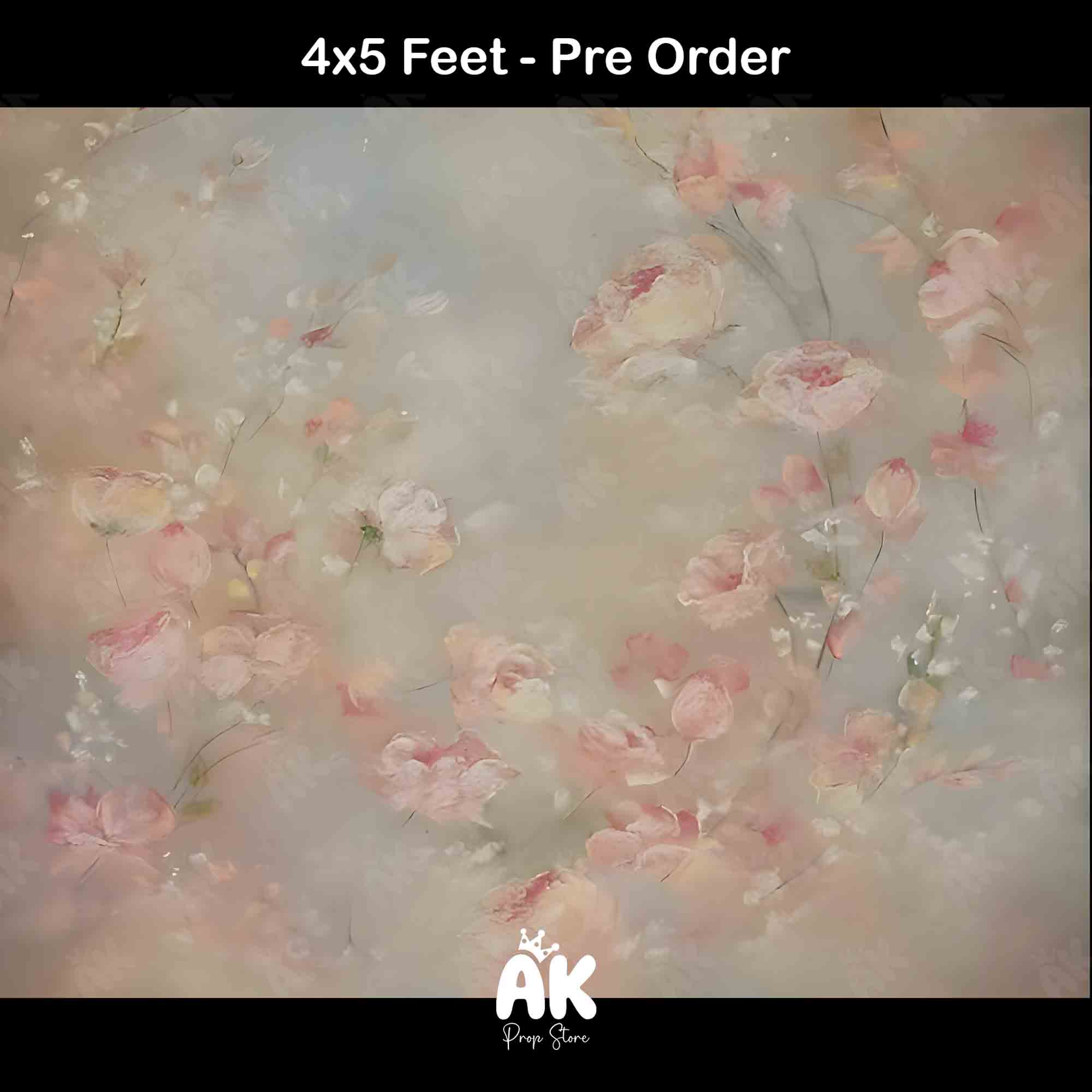 Floral 014 - 4x5 Feet (PRE-ORDER)