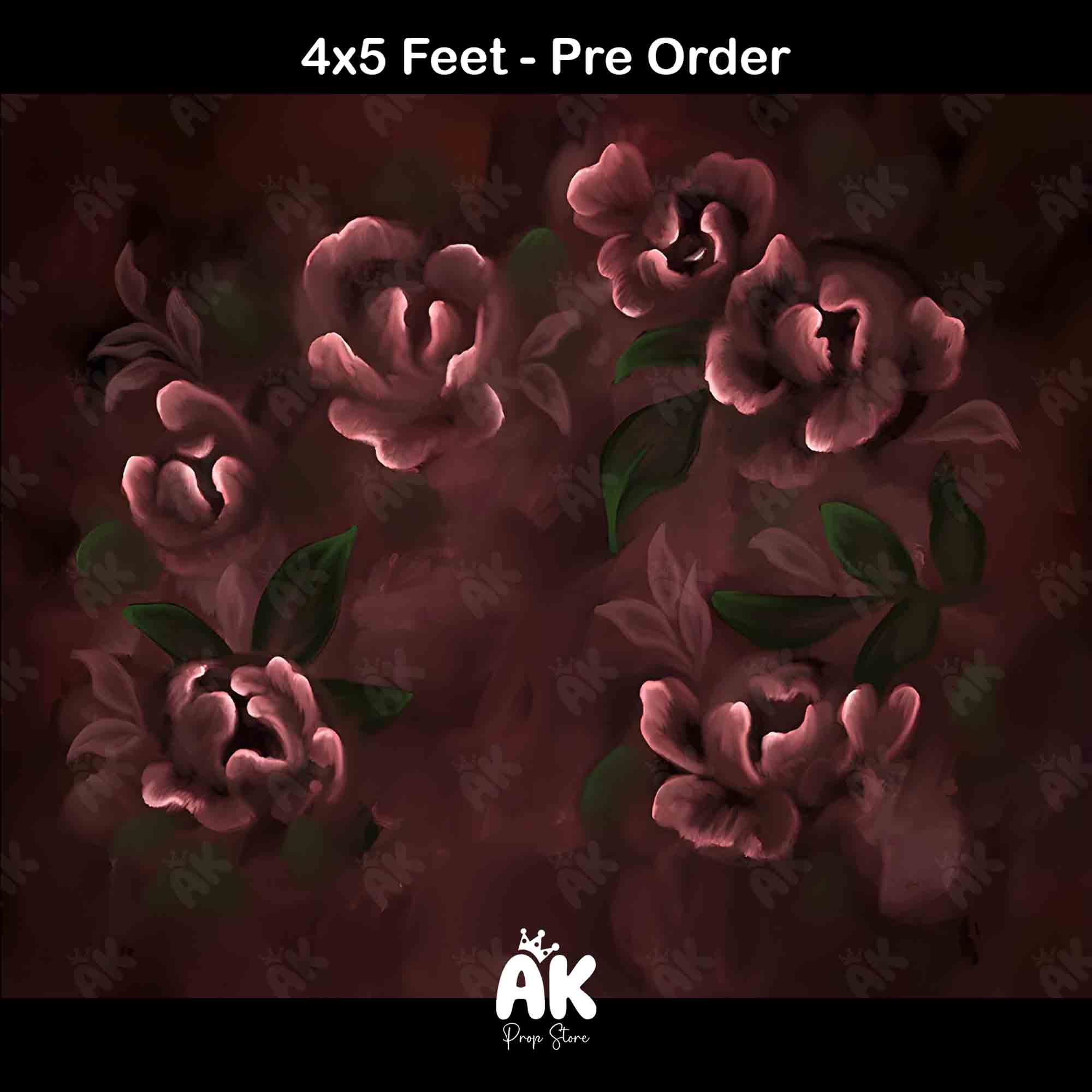 Floral 017 - 4x5 Feet (PRE-ORDER)