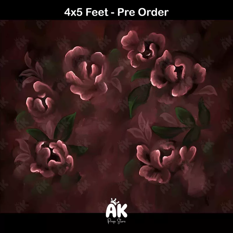 Floral 017 - 4x5 Feet (PRE-ORDER)