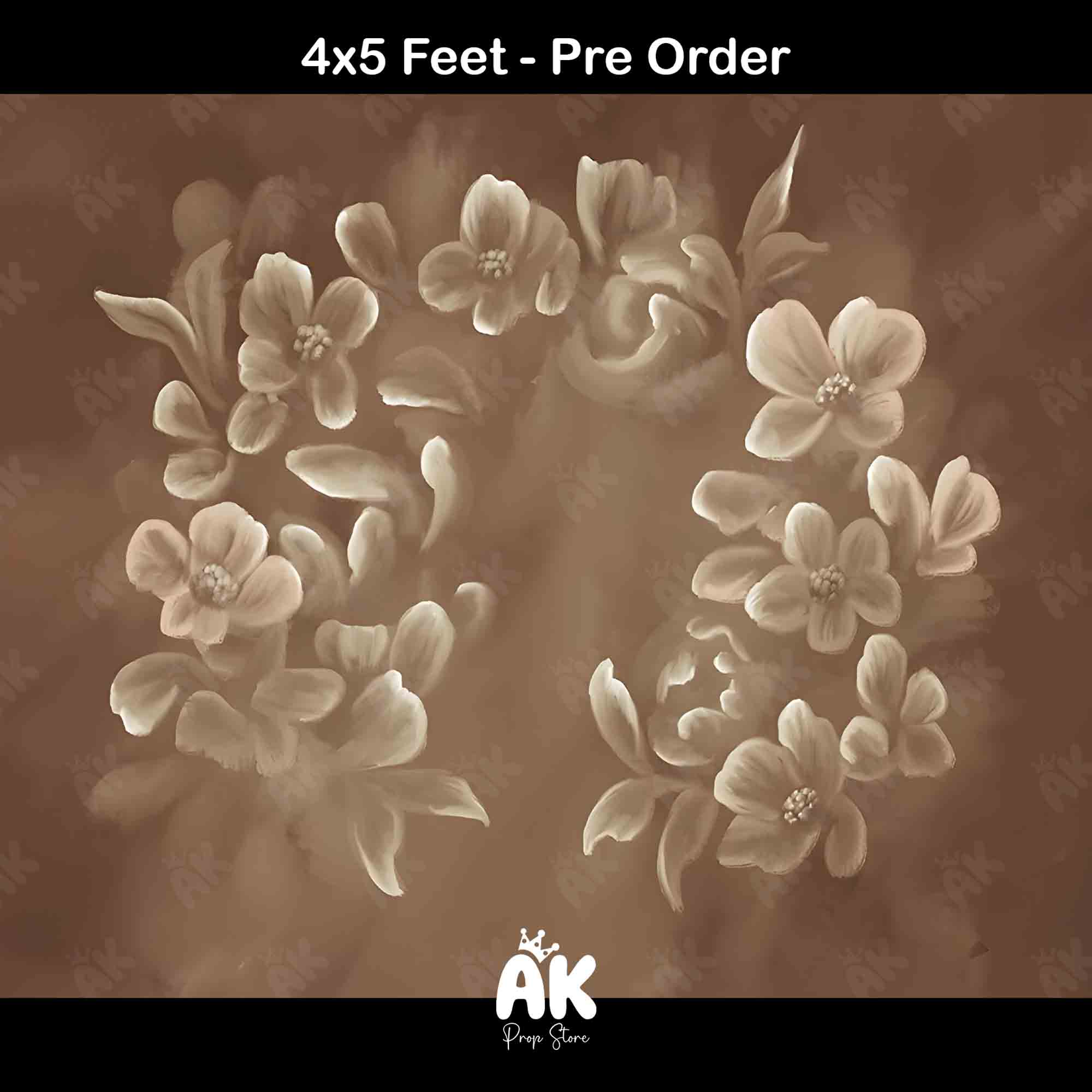 Floral 018 - 4x5 Feet (PRE-ORDER)