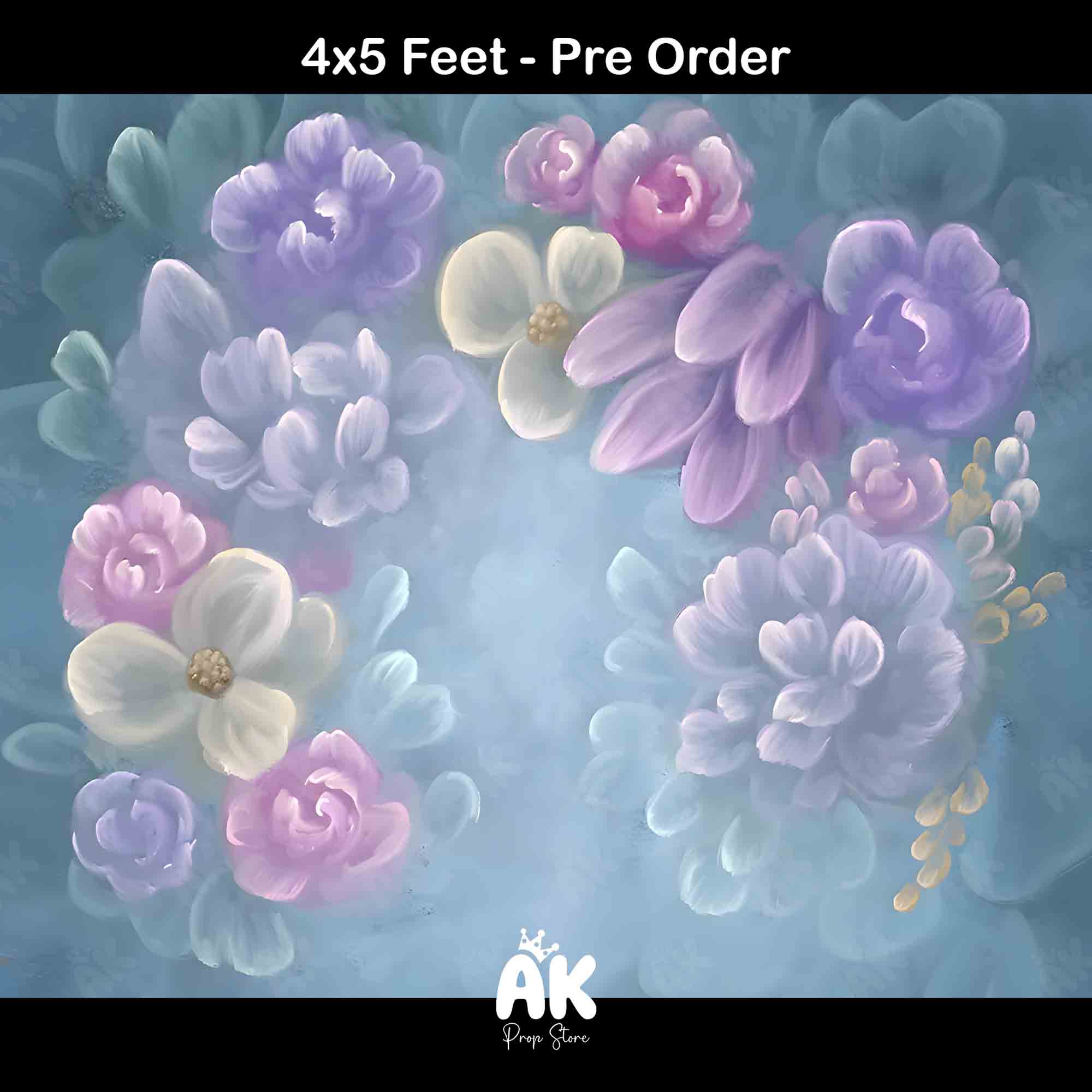 Floral 020 - 4x5 Feet (PRE-ORDER)