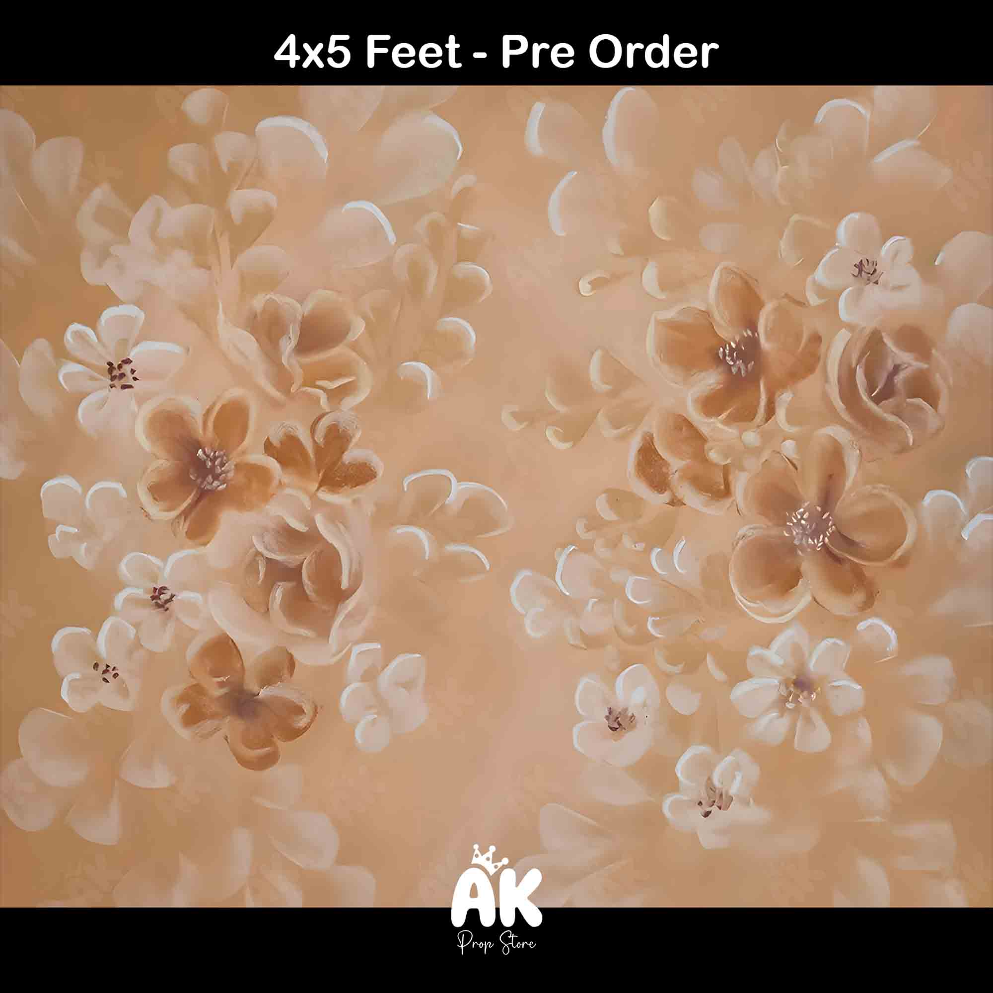 Floral 025 - 4x5 Feet (PRE-ORDER)