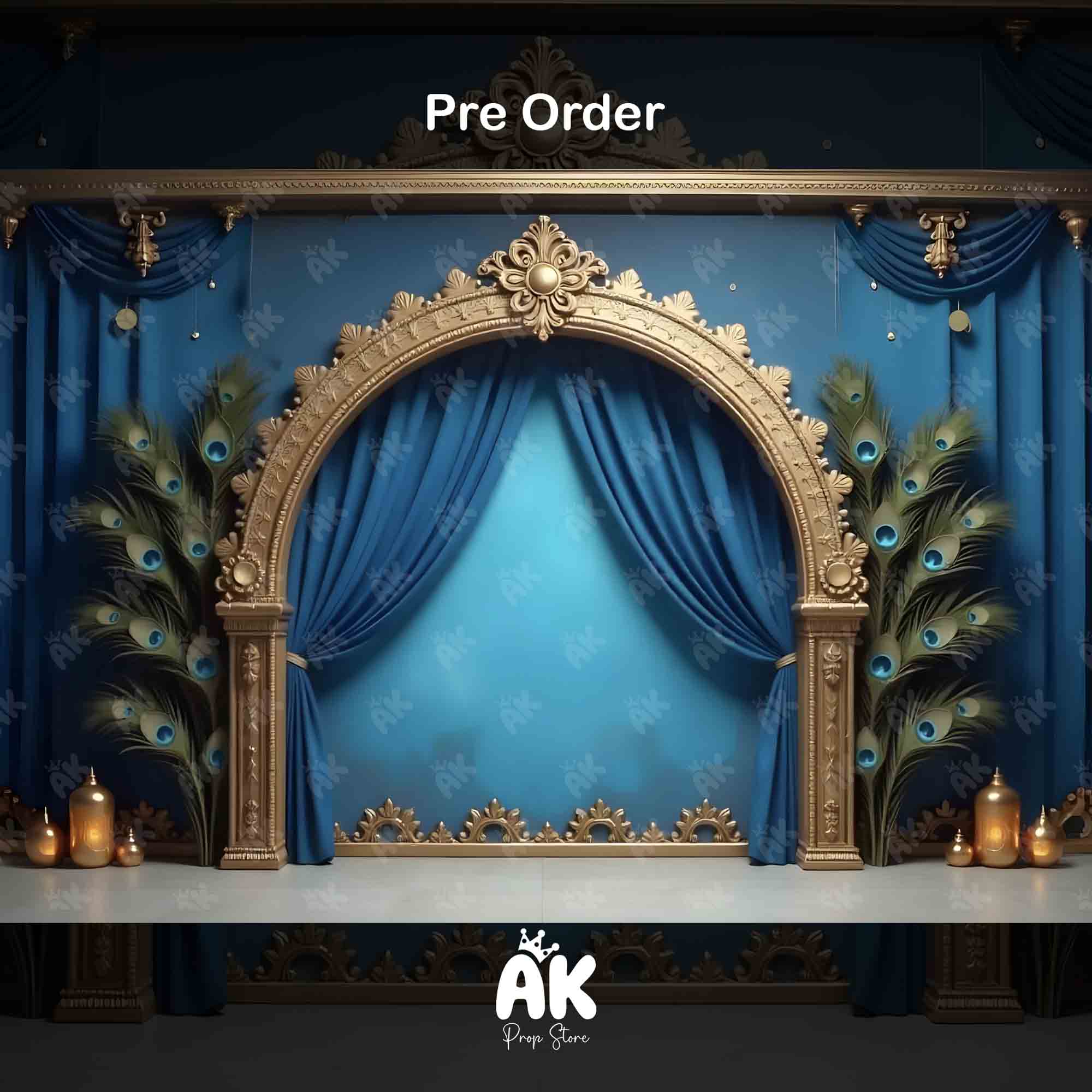 Blue Mayur Arch (PRE-ORDER)