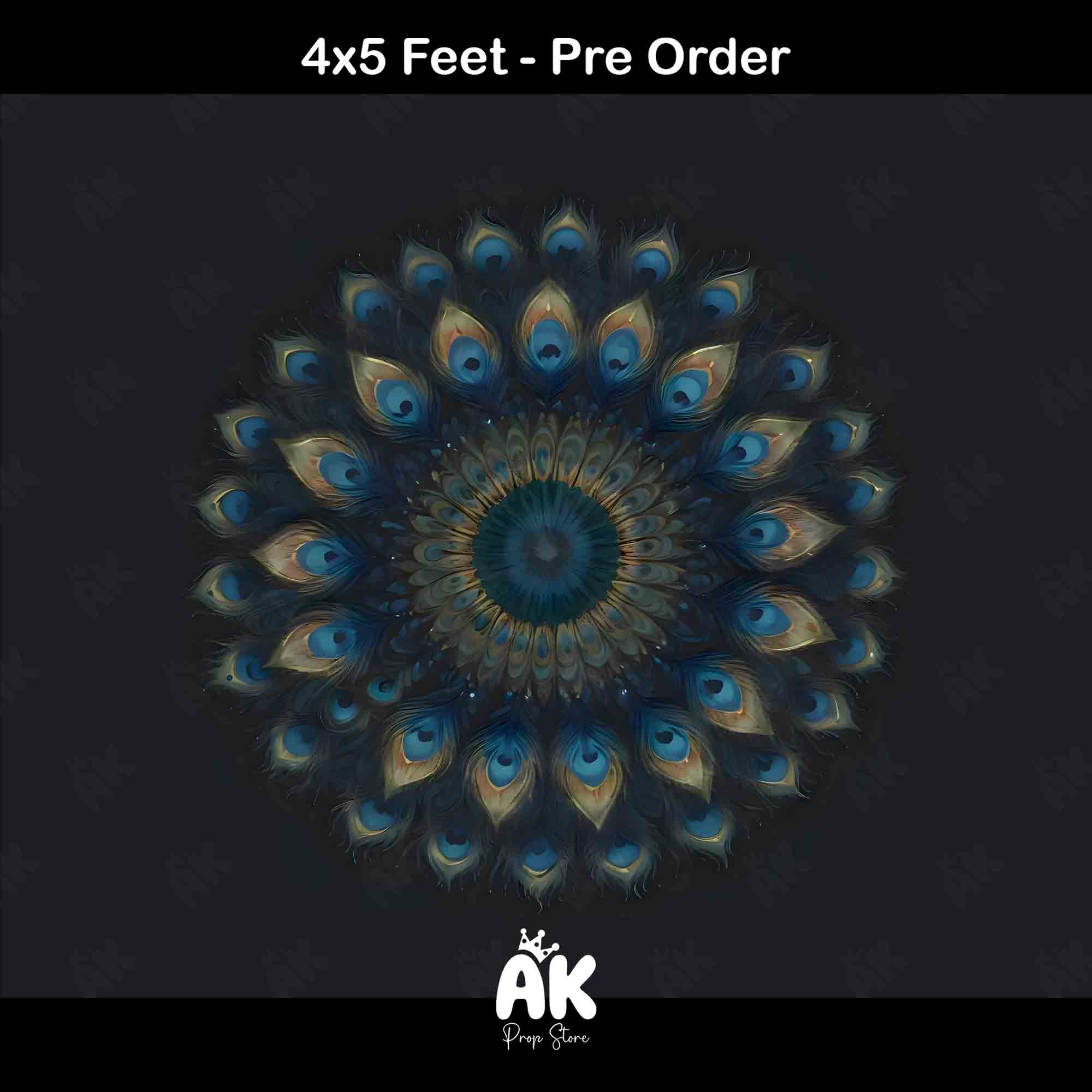 Feather Flower- 4x5 Feet (PRE-ORDER)