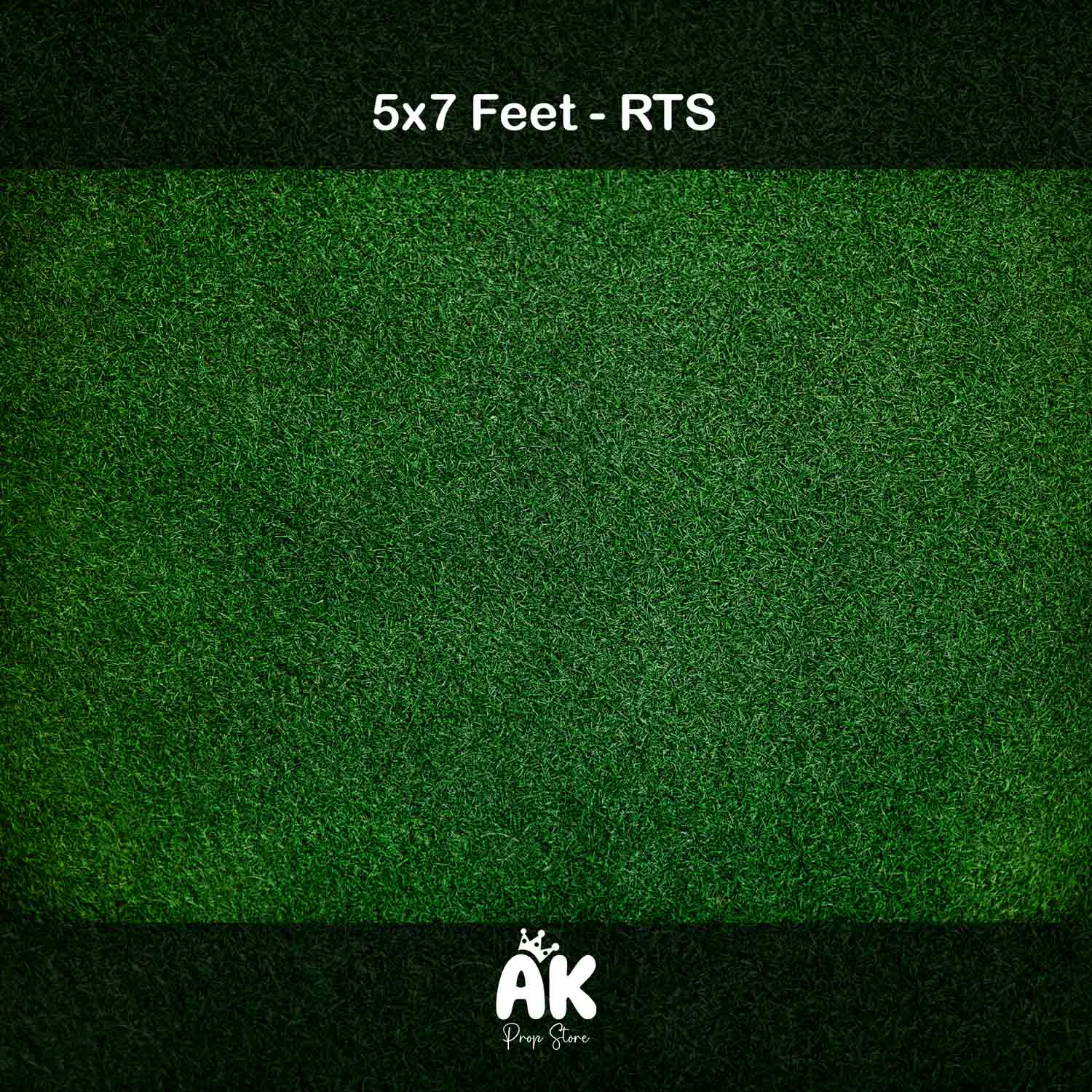 Green Grass Floor - 5x7 Feet