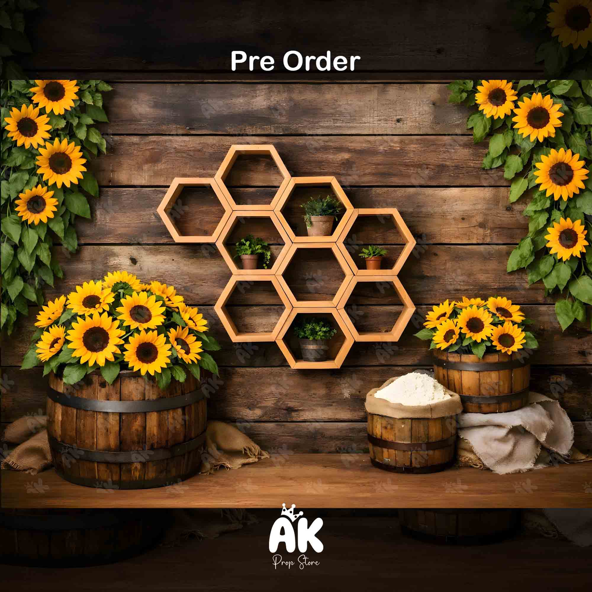 Rustic Sunflower Farm (PRE-ORDER)
