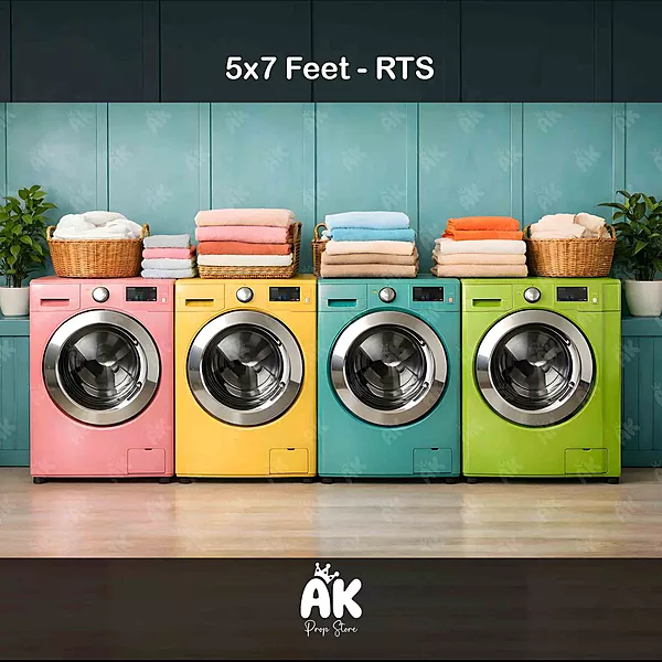 Color Wash Laundry -  5x7 Feet