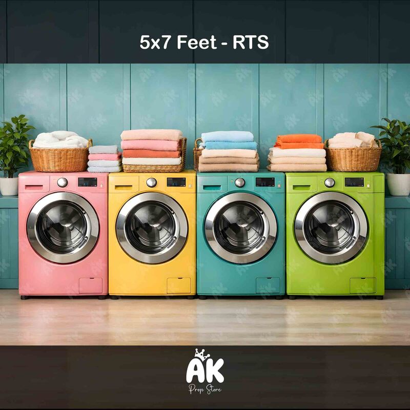 Color Wash Laundry -  5x7 Feet