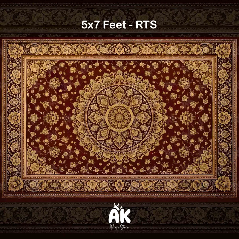 Classic Blossom Mat - 5x7 Feet