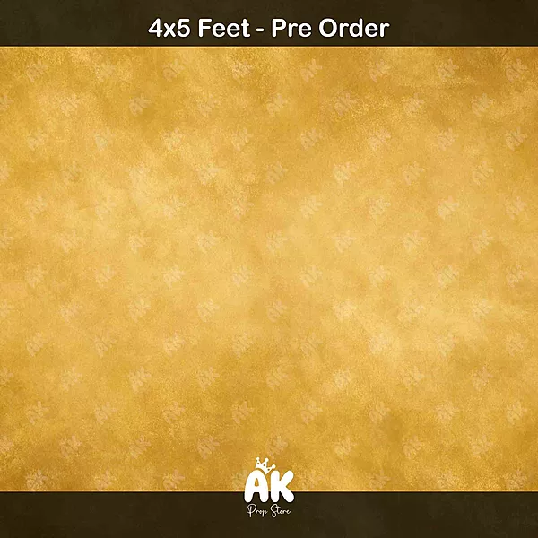 Golden Yellow textured- 4x5 Feet (PRE-ORDER)