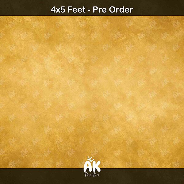 Golden Yellow textured- 4x5 Feet (PRE-ORDER)