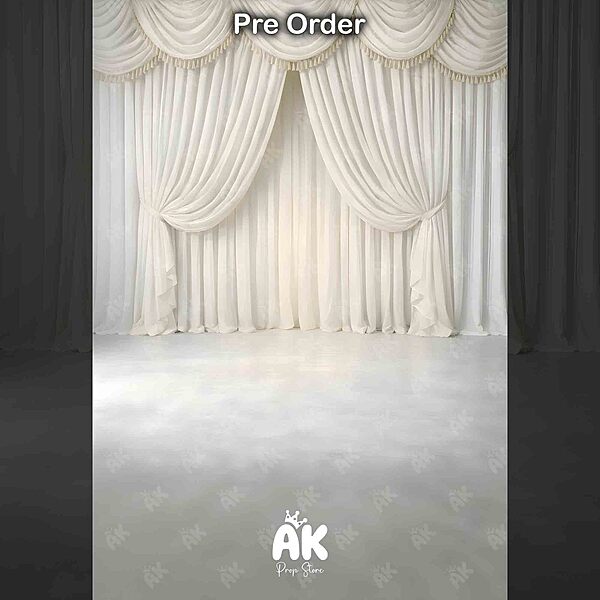 Royal White Drapes PRE-ORDER