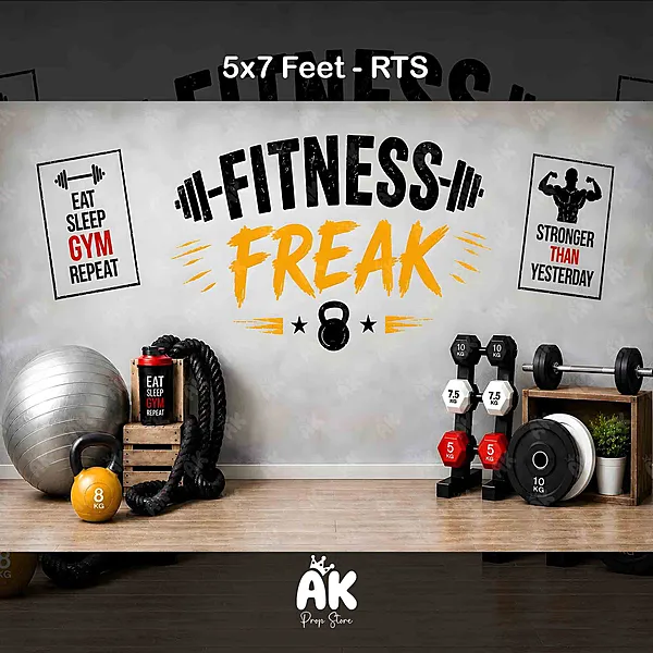 Fitness Freak - 5x7 Feet