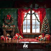 Christmas Window View